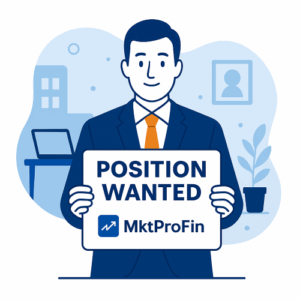 Every profile is edited to reflect the candidate's true skills and areas of expertise after being checked for professionalism and relevancy. MktProFin links you with driven individuals directly, whether you are a recruiter seeking specialized experience or a managing partner seeking to fill a high-impact position. Look through applicants who are prepared to produce outcomes and are ready for hire, including those with Series 7, Series 24, CFA, CPA, and other credentials. You can avoid the clutter of generic employment boards by using our Position Wanted listings.